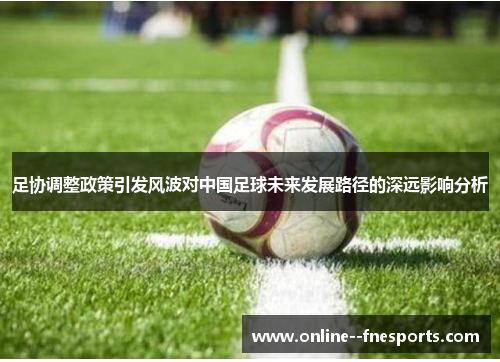 足协调整政策引发风波对中国足球未来发展路径的深远影响分析