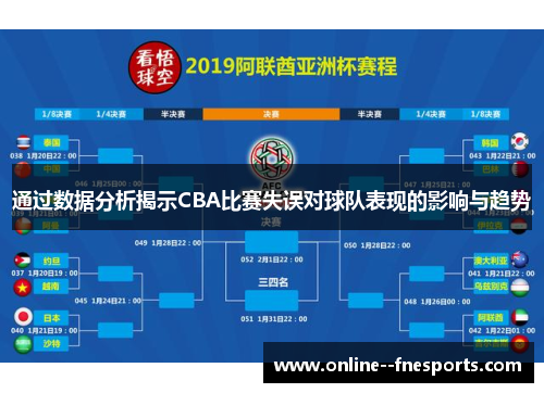 通过数据分析揭示CBA比赛失误对球队表现的影响与趋势 通过数据分析揭示CBA比赛失误对球队表现的影响与趋势